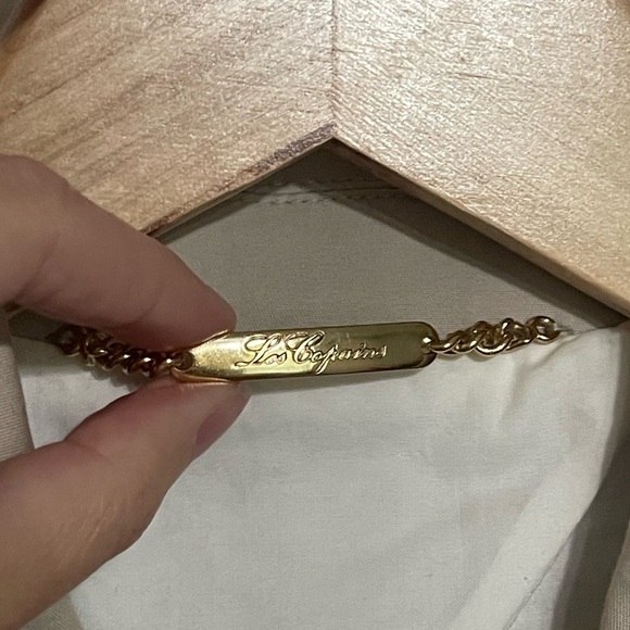 LES COPAINS Elegant Tan and Black Women's Blazer 3 Tone Textured 3/4 Sleeve 42 - Picture 4 of 9